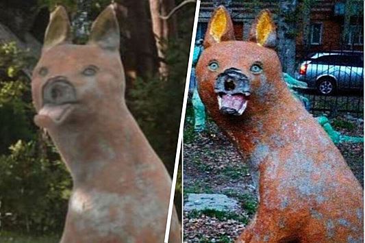 В Atomic Heart нашли пасхалки со "страшными" скульптурами с российских дворов