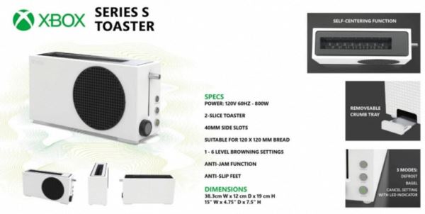 Xbox Squad: Microsoft выпустит тостер в виде Xbox Series S